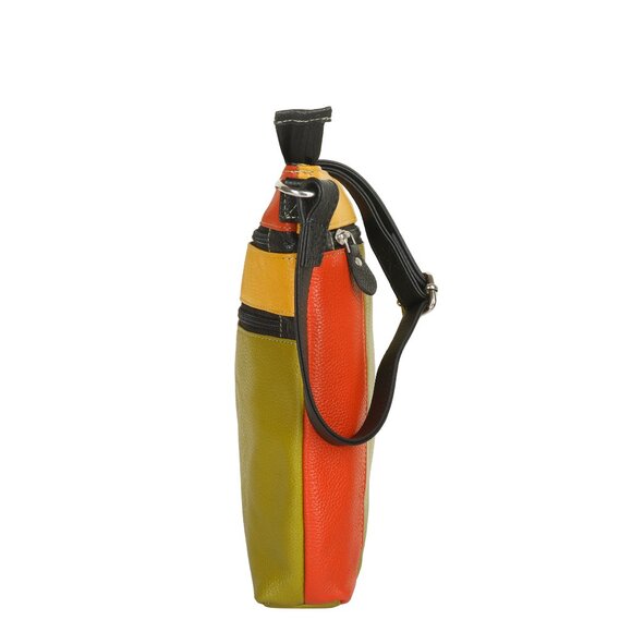 Women’s Leather Crossbody Sling Bag –Shoulder bag Everyday Ladies Travel Purse - Picture 9 of 10